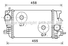 Теплообменник (AVA QUALITY COOLING: OLA4592)