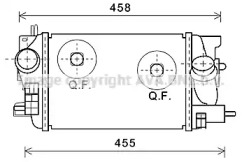 Теплообменник (AVA QUALITY COOLING: OLA4593)