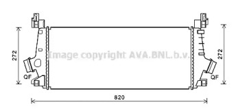 Теплообменник (AVA QUALITY COOLING: OLA4640)