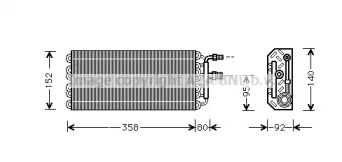 Испаритель (AVA QUALITY COOLING: OLV049)