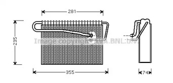 Испаритель (AVA QUALITY COOLING: OLV167)