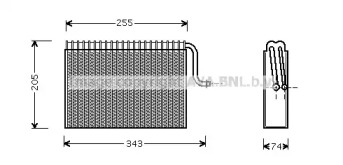 Испаритель (AVA QUALITY COOLING: OLV171)