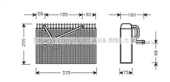 Испаритель (AVA QUALITY COOLING: OLV299)