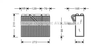 Испаритель (AVA QUALITY COOLING: OLV300)