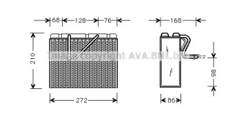 Испаритель (AVA QUALITY COOLING: OLV301)