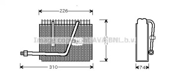 Испаритель (AVA QUALITY COOLING: OLV320)