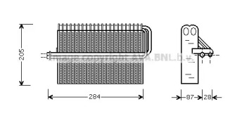 Испаритель (AVA QUALITY COOLING: OLV344)