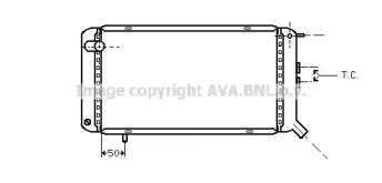 Теплообменник (AVA QUALITY COOLING: PE2029)