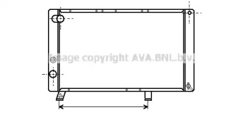 Теплообменник (AVA QUALITY COOLING: PE2043)