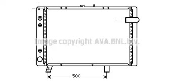 Теплообменник (AVA QUALITY COOLING: PE2045)