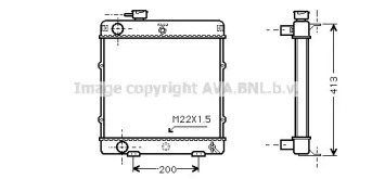 Теплообменник (AVA QUALITY COOLING: PE2058)