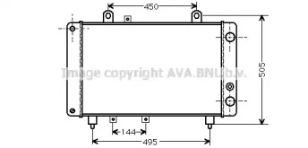 Теплообменник (AVA QUALITY COOLING: PE2081)