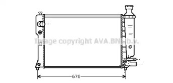 Теплообменник (AVA QUALITY COOLING: PE2097)