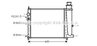 Теплообменник (AVA QUALITY COOLING: PE2116)