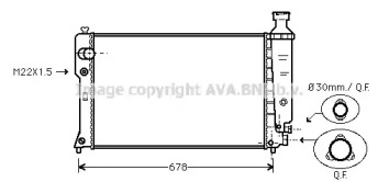 Теплообменник (AVA QUALITY COOLING: PE2121)