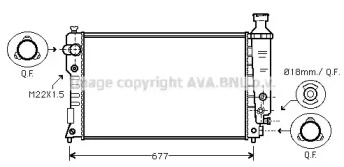 Теплообменник (AVA QUALITY COOLING: PE2125)