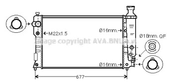 Теплообменник (AVA QUALITY COOLING: PE2126)