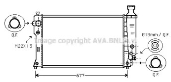 Теплообменник (AVA QUALITY COOLING: PE2131)