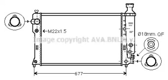 Теплообменник (AVA QUALITY COOLING: PE2132)