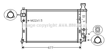 Теплообменник (AVA QUALITY COOLING: PE2133)