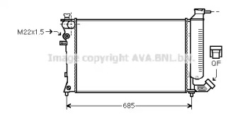 Теплообменник (AVA QUALITY COOLING: PE2137)