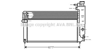 Теплообменник (AVA QUALITY COOLING: PE2138)