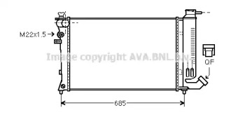 Теплообменник (AVA QUALITY COOLING: PE2141)