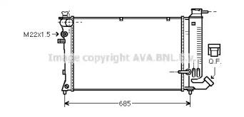 Теплообменник (AVA QUALITY COOLING: PE2142)