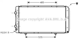 Теплообменник (AVA QUALITY COOLING: PE2145)