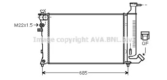 Теплообменник (AVA QUALITY COOLING: PE2148)