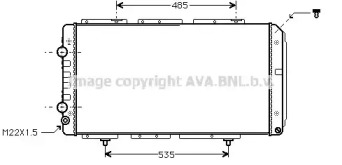 Теплообменник (AVA QUALITY COOLING: PE2150)