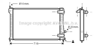 Теплообменник (AVA QUALITY COOLING: PE2196)