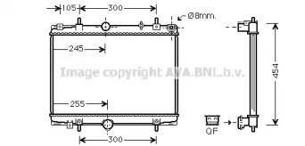 Теплообменник (AVA QUALITY COOLING: PE2198)