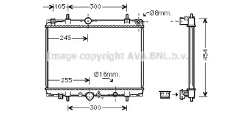 Теплообменник (AVA QUALITY COOLING: PE2200)