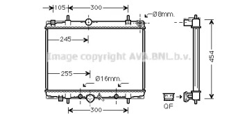 Теплообменник (AVA QUALITY COOLING: PE2201)