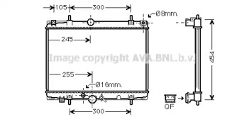 Теплообменник (AVA QUALITY COOLING: PE2213)