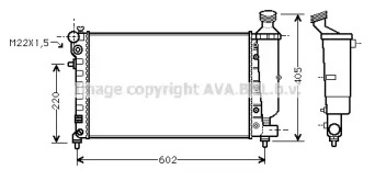 Теплообменник (AVA QUALITY COOLING: PE2216)