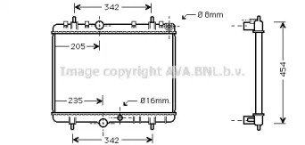 Теплообменник (AVA QUALITY COOLING: PE2218)