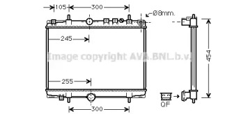 Теплообменник (AVA QUALITY COOLING: PE2234)