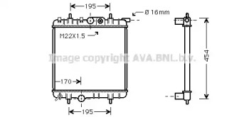 Теплообменник (AVA QUALITY COOLING: PE2243)