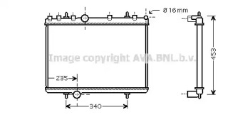 Теплообменник (AVA QUALITY COOLING: PE2265)