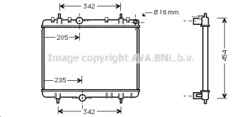 Теплообменник (AVA QUALITY COOLING: PE2267)