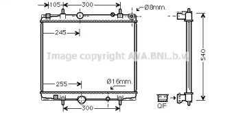 Теплообменник (AVA QUALITY COOLING: PE2274)