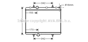 Теплообменник (AVA QUALITY COOLING: PE2281)