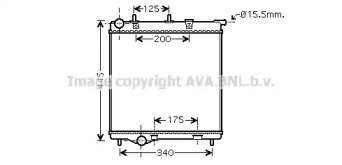 Теплообменник (AVA QUALITY COOLING: PE2288)