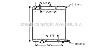 Теплообменник (AVA QUALITY COOLING: PE2289)