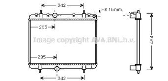 Теплообменник (AVA QUALITY COOLING: PE2330)