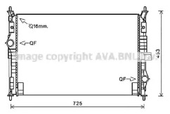 Теплообменник (AVA QUALITY COOLING: PE2386)