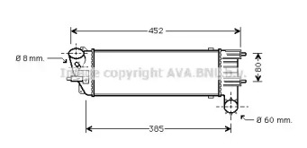 Теплообменник (AVA QUALITY COOLING: PE4204)