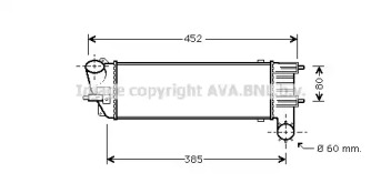 Теплообменник (AVA QUALITY COOLING: PE4344)